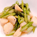 mu-tan's cooksnap of when they made ほたてとアスパラの中華風炒め.