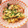♡愛莉mama♡'s cooksnap of when they made 水菜大量消費♩炒り卵中華サラダ★.
