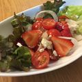 ちえみゆ1012's cooksnap of when they made 新玉ねぎバルサミコドレ：とまと苺のサラダ.