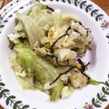 buos's cooksnap of when they made 簡単♪あっさり和風レタスチャーハン♪.