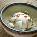 みーき☆23's cooksnap of when they made 簡単！らっきょう酢で千枚漬け風.