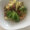 なか！！'s cooksnap of when they made 糖質制限!ホタルイカと春キャベツのぺぺ.