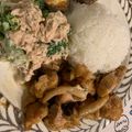 まいすけなり。's cooksnap of when they made 簡単♪鶏肉としめじの玉ねぎソース和え.