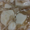 ぐみよー's cooksnap of when they made 鍋１つで簡単！絹ごし豆腐のきのこあんかけ.