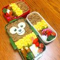 ★saya★'s cooksnap of when they made 【キャラ弁】ダッフィーのお好み焼き弁当.