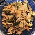 クックSHCHTZ☆'s cooksnap of when they made 簡単なのにうまい！　「豚肉のポパイ炒め」.