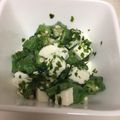 脂身はもう無理です。's cooksnap of when they made オクラとモッツアレラのワサビ醤油和え.