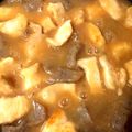 ♡37♡'s cooksnap of when they made 鳥もも肉と蒟蒻の味噌煮.