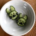 まなななま's cooksnap of when they made キュウリでうさぎ☆ソーセージ可☆飾り切り.