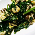 cotton777's cooksnap of when they made 簡単☆ほうれん草としめじの玉子炒め.