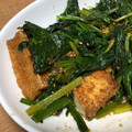 クックP52PBR☆'s cooksnap of when they made 厚揚げとほうれん草のごま和え。.