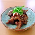 ☆３匹の子ぶた☆'s cooksnap of when they made 砂肝の甘辛カレー風味煮込み.