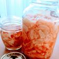 あおぞら元気's cooksnap of when they made 今が旬の新生姜の甘酢漬け.