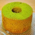 まめぷーこ's cooksnap of when they made 抹茶シフォンケーキ.