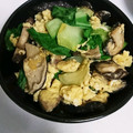 鈴宮蒼's cooksnap of when they made 簡単副菜♡チンゲン菜ときのこの中華風炒め.