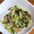 ガッチャン5's cooksnap of when they made 鶏胸肉で 柔らか蒸し鶏ときゅうりの和え物.