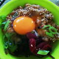 ユーロン's cooksnap of when they made さっぱり！梅納豆の卵黄しょうゆ漬けごはん.