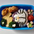 keroro's cooksnap of when they made 【ドラえもんのお弁当】キャラ弁.