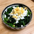 ♪USAGI♪'s cooksnap of when they made ほうれん草の和風ミモザサラダ.