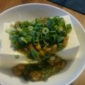 タキシード犬's cooksnap of when they made ♡冷奴に納豆・めかぶ♡.