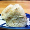 doiko's cooksnap of when they made じゃこ　おにぎり.