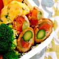とこきち's cooksnap of when they made 焼き肉のタレで簡単アスパラの肉巻き.