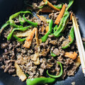 ゆうせいさん's cooksnap of when they made メンマで簡単！なんちゃって青椒肉絲.
