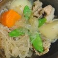 ひぃちゃんひー's cooksnap of when they made 超簡単手抜き 肉じゃが大根.