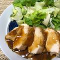 arisukepon's cooksnap of when they made オイスターソースde鶏胸肉☆チャーシュー.