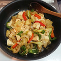 Yongren's cooksnap of when they made お豆腐と野菜の！オイスター中華風炒め☆.