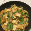 かせぃじん's cooksnap of when they made 宮城旬野菜　厚揚げと絹さやの卵とじ.
