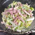 にころん's cooksnap of when they made 白菜とハムの和風マヨサラダ.