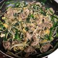 にころん's cooksnap of when they made 卵入り豚ニラもやし炒め☆.