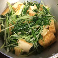 にころん's cooksnap of when they made 水菜と厚揚げの出汁煮.