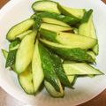 EnjoySun's cooksnap of when they made ピリ辛きゅうり☆炒めて漬けちゃおう！.