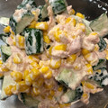 にころん's cooksnap of when they made きゅうりとツナの簡単☆マヨサラダ.