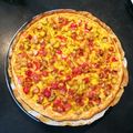 フランスのdee's cooksnap of when they made アルザス風ルバーブトルテ／スイスのタルト.