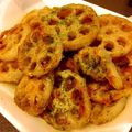 mmmmarico's cooksnap of when they made れんこんのバジル焼き揚げ～♪♪.