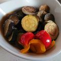こてたす's cooksnap of when they made 夏野菜の黒酢焼き浸し.