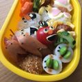 てんてん♡'s cooksnap of when they made キャラ弁ウインナー　うさぎ・ねこ.