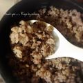 GoGo島みかん's cooksnap of when they made 簡単&ヘルシー♪もち麦の黒米ご飯.