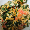 amadokoro's cooksnap of when they made にらとかにかまのささっと炒め.