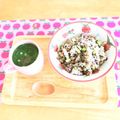 komutatata's cooksnap of when they made ★納豆海苔バターご飯★.