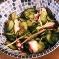 クックZFZCA0☆'s cooksnap of when they made 簡単★きゅうり＆たこ＆みょうがの酢の物.