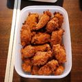 主夫フフフw's cooksnap of when they made 豆腐でヘルシーチキンナゲット.
