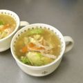 ☆ありか358☆'s cooksnap of when they made えのきとレタスの☆ふんわり卵スープ.