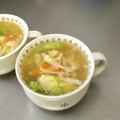 ☆ありか358☆'s cooksnap of when they made えのきとレタスの☆ふんわり卵スープ.