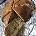 寝子家's cooksnap of when they made 炊飯器で豆乳バナナケーキ.