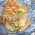 きらり流れ星's cooksnap of when they made 豚肉ときのこ炒め.