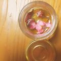 pikonene's cooksnap of when they made 桜の花入りのハチミツ(*^^*).